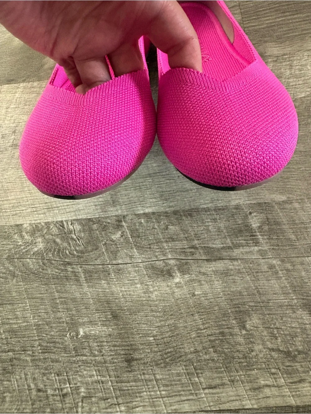 Rothy’s the Flat in dragonfruit size 7.5